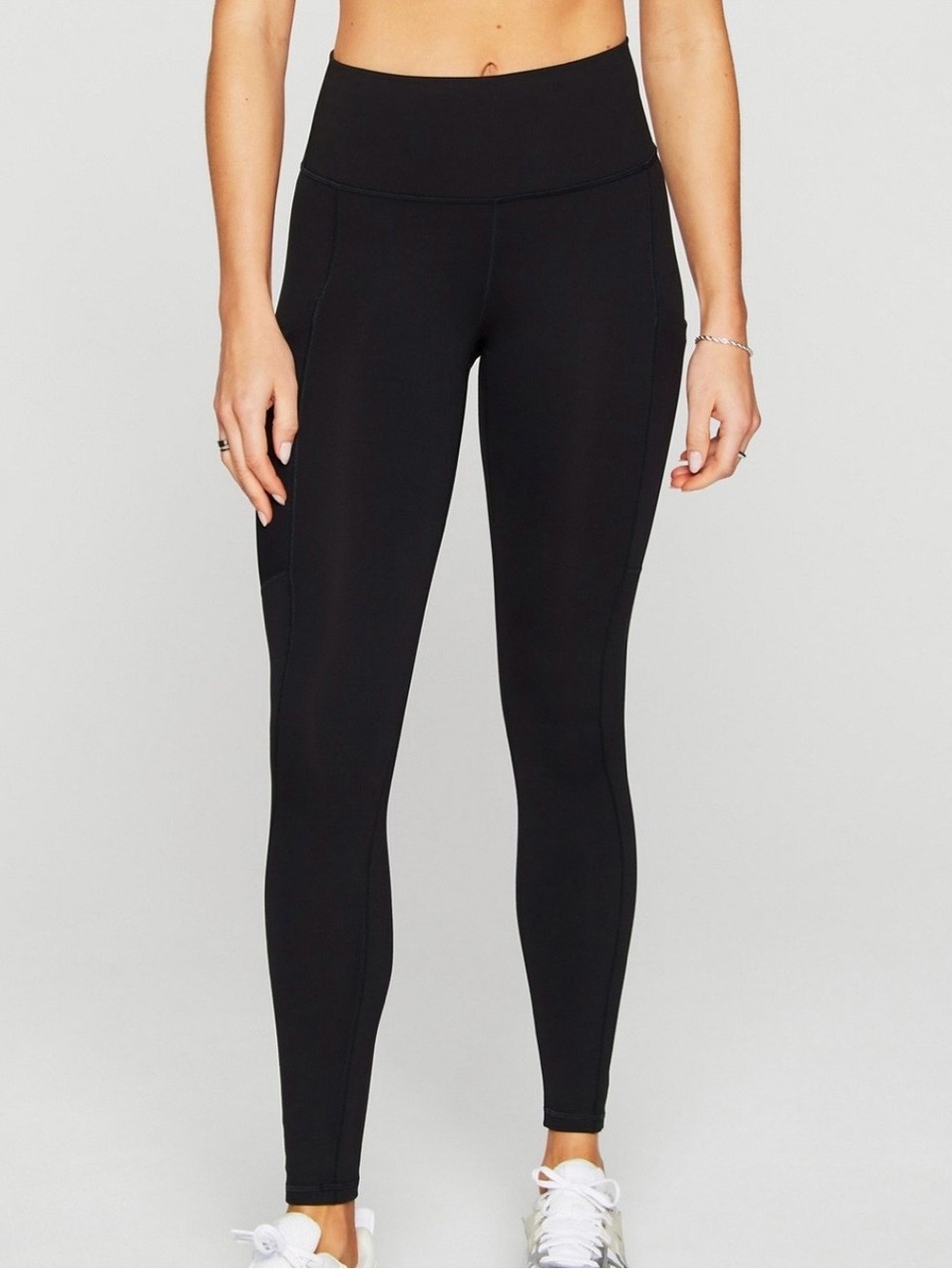 Fabletics on the Go High-Waist Black Active Leggings